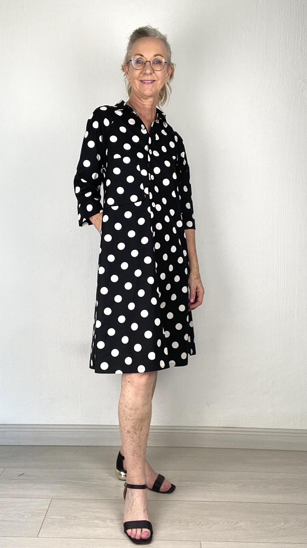Ruby Dress polka dots