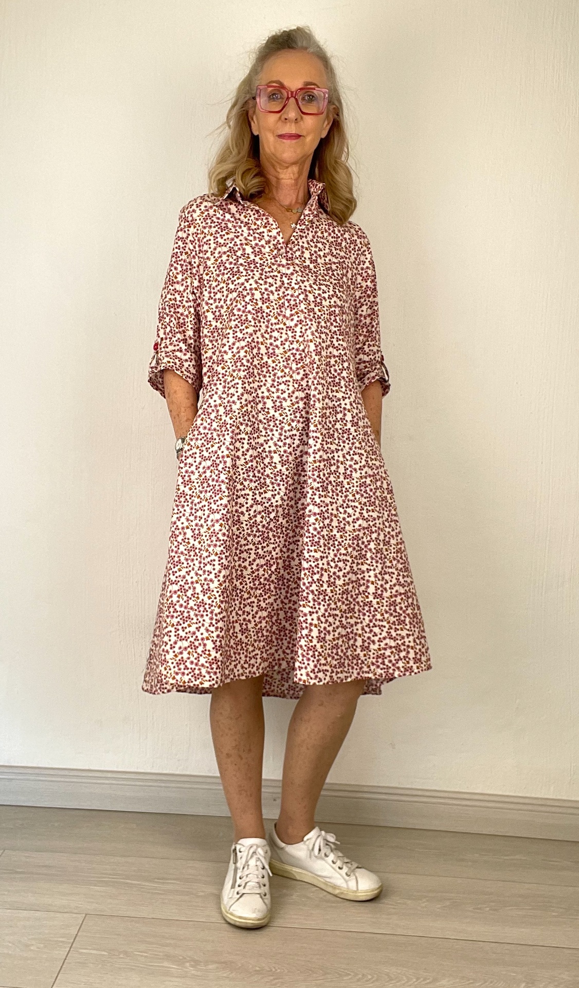 Noni dress – front pink